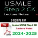 e-BOOK - Kaplan USMLE Step 2 CK Lecture Notes,2024-2025